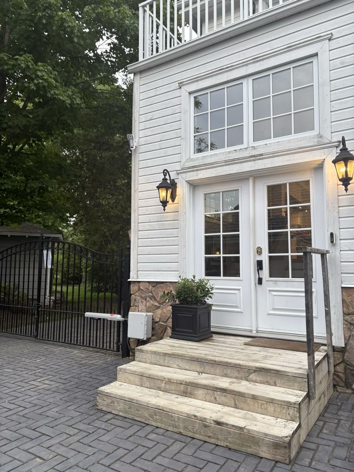 Front porch after restoration — After — Full view